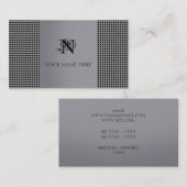 Metall Visitekaartje (Voorkant / Achterkant)