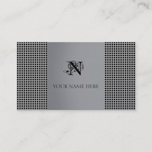 Metall Visitekaartje (Voorkant)