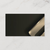 Metallic Abstracte achtergrond Visitekaartje (Achterkant)