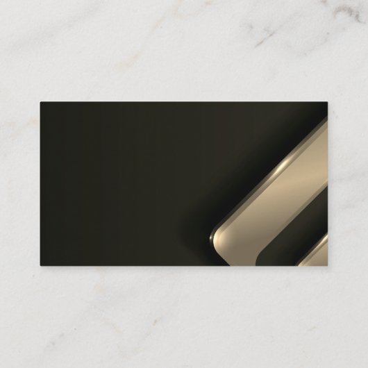 Metallic Abstracte achtergrond Visitekaartje (Achterkant)