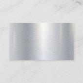 Metallic achtergrond | Industriële gereedschappen Visitekaartje (Achterkant)