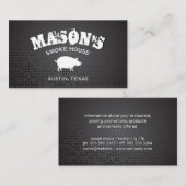 Metallic achtergrond visitekaartje (Voorkant / Achterkant)