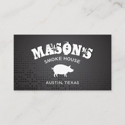 Metallic achtergrond visitekaartje (Voorkant)