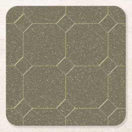 Metallic afdruk kartonnen onderzetters