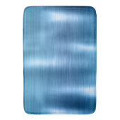 Metallic Aqua Blue Badmat (Voorkant Verticaal)