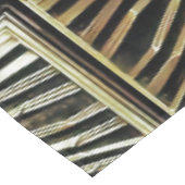 Metallic art nouveau design, , elegant, chic, tafelkleed (Gekanteld)