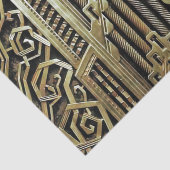 Metallic art nouveau design, , elegant, chic, tissuepapier (Detail)