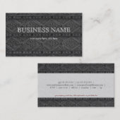 Metallic Art Pattern Visitekaartje (Voorkant / Achterkant)