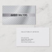 Metallic | artistiek visitekaartje (Voorkant / Achterkant)