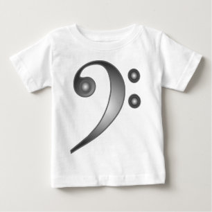 Metallic Bass Clef