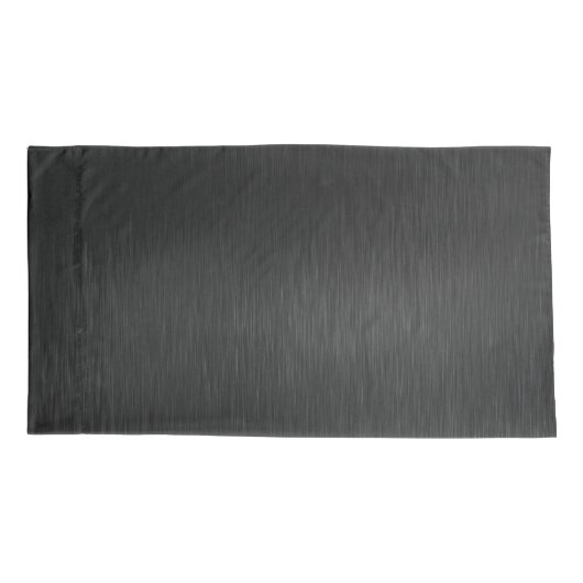 Metallic Black Glitter Personalized Kussensloop (Achterkant)