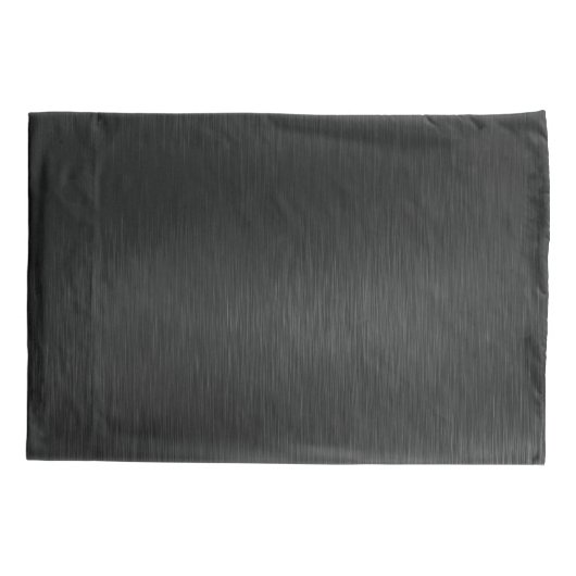 Metallic Black Glitter Personalized Kussensloop (Achterkant)