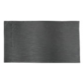 Metallic Black Glitter Personalized Kussensloop (Achterkant)