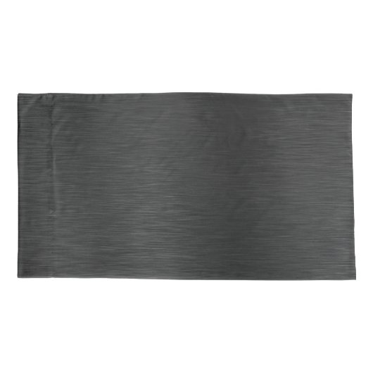 Metallic Black Glitter Personalized Kussensloop (Achterkant)