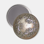 Metallic blad design magneet (Voorkant / Achterkant)