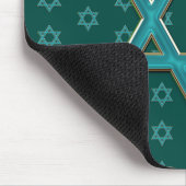 Metallic blau Ster van David Muismat (Hoek)