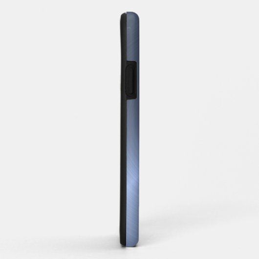 Metallic Blue Case-Mate iPhone Case (Achterkant/rechts)