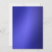 Metallic Blue Dove Heilige Communauteit of Bevesti Kaart (Achterkant)