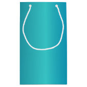 Metallic Blue Klein Cadeauzakje (Achterkant)