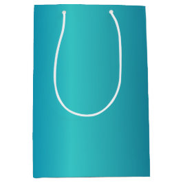 Metallic Blue Medium Cadeauzakje