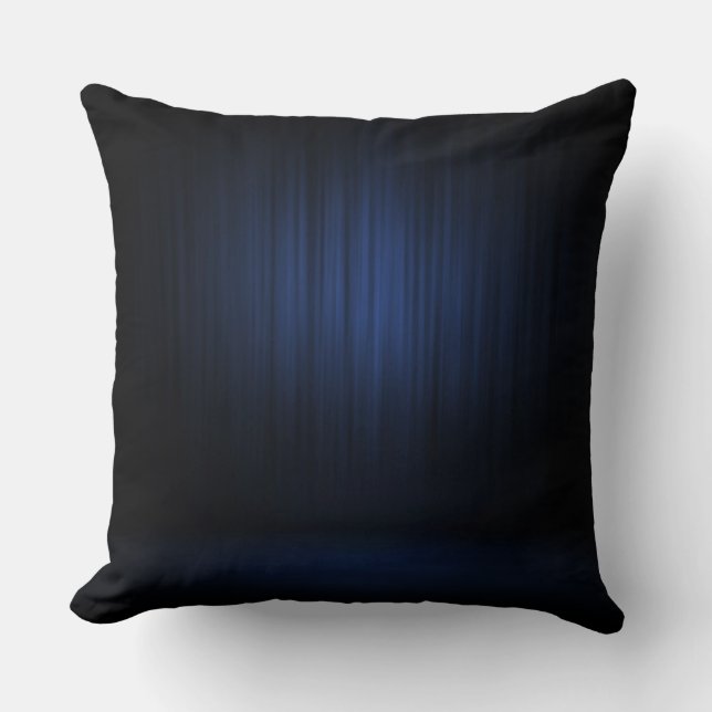 Metallic Blue Pillow Kussen (Voorkant)