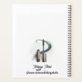 Metallic Bold Mascara Swoosh Planner (Achterkant)