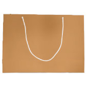 Metallic Bronze Colored Large Gift Bag Large Cadeautasje (Achterkant)