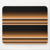 Metallic Bronze Copper Brown Ombre Stripes Muismat (Voorkant)