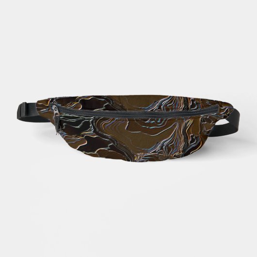 Metallic Brown Camouflage Heuptasje (Voorkant)