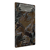 Metallic Brown Camouflage Mini Klembord (Schuin)
