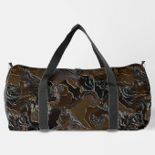 Metallic Brown Camouflage Plunjezak (Achterkant)