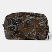 Metallic Brown Camouflage Toilettasje (Voorkant)