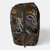 Metallic Brown Camouflage Toilettasje (Rechts)
