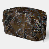 Metallic Brown Camouflage Toilettasje (Rechterhoek)