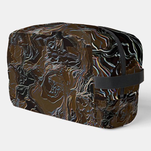 Metallic Brown Camouflage Toilettasje (Linkerhoek)