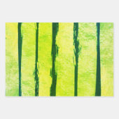 METALLIC Brush Stripe Wrapping Paper (Voorkant)