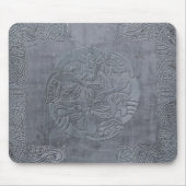 Metallic Celtic Dog Symbol Muismat (Voorkant)