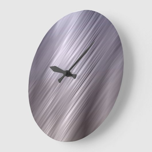 Metallic clock grote klok (Hoek)