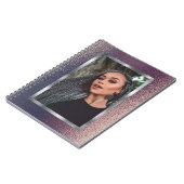 Metallic Custom Photo Spiral Notitieboek (Linkerzijde)