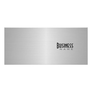 Metallic Design Rack-kaart Reclamekaart