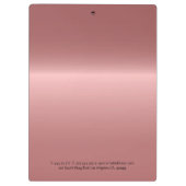 Metallic diamantpatronen klembord (Achterkant)