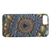 Metallic draden Fractal Case-Mate iPhone Case (Achterkant (Horizontaal))