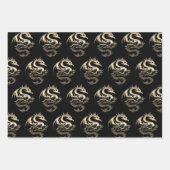 Metallic dragon Collectie Inpakpapier Vel (Voorkant 2)