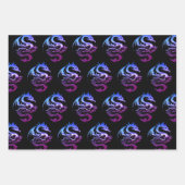 Metallic dragon Collectie Inpakpapier Vel (Voorkant 3)