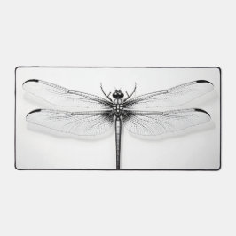 Metallic Dragonfly Desk Mat - Stijlvol & functione