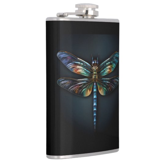 Metallic Dragonfly shirt Heupfles (Rechts)