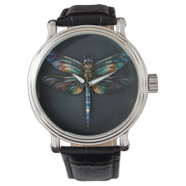 Metallic Dragonfly shirt Horloge