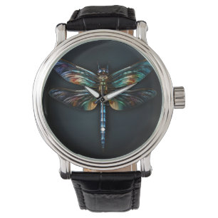 Metallic Dragonfly shirt Horloge