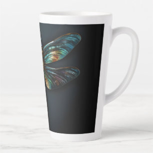 Metallic Dragonfly shirt Latte Mok