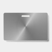 Metallic effect foto naam badge Sjabloon (Achterkant)